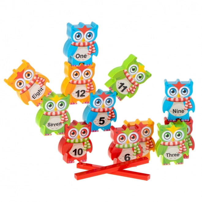 Owl Stacking Tower Game