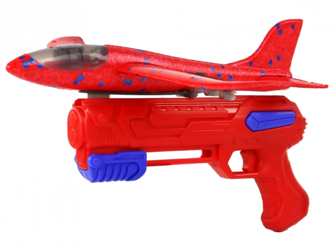 Bubble Plane Launcher Set - Red