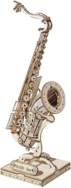 Wooden 3D Puzzle Saxophone