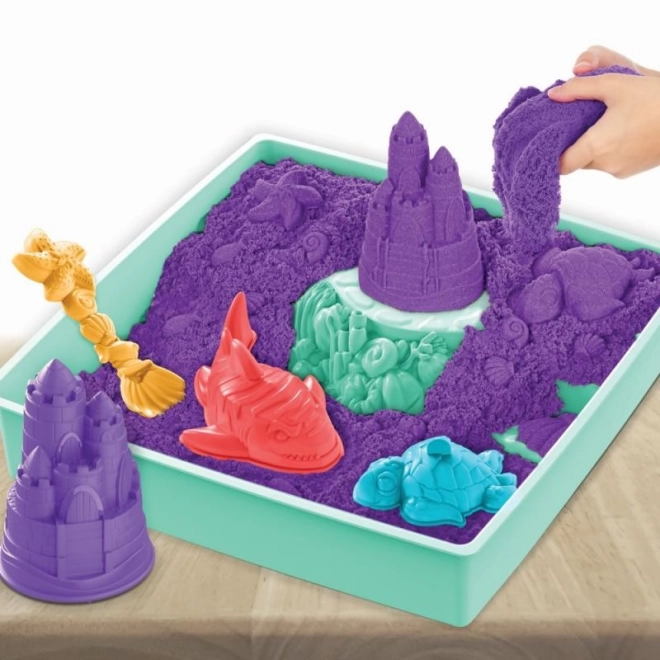 Kinetic Sand Sandbox Set Purple