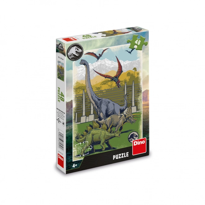 JURASSIC WORLD Puzzle Dino