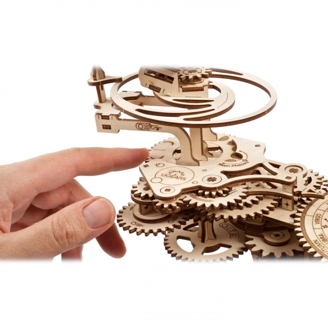 Ugears wooden mechanical tellurium puzzle