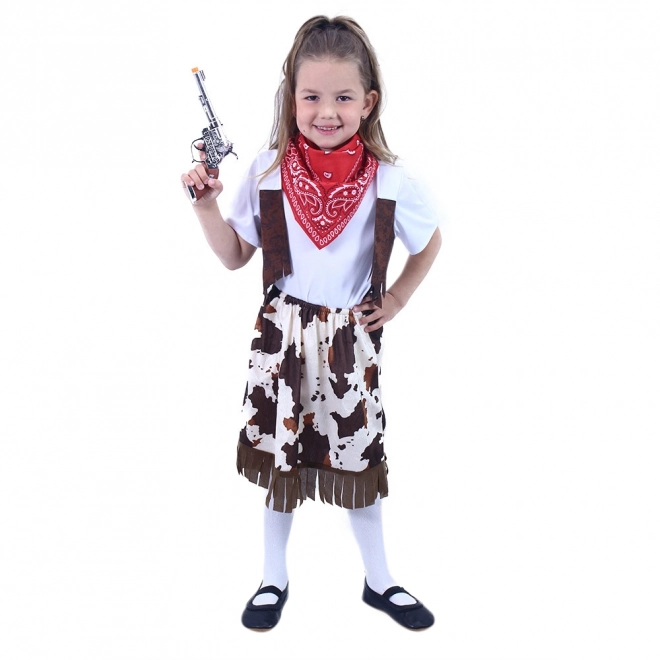 Cowgirl Costume with Scarf for Kids