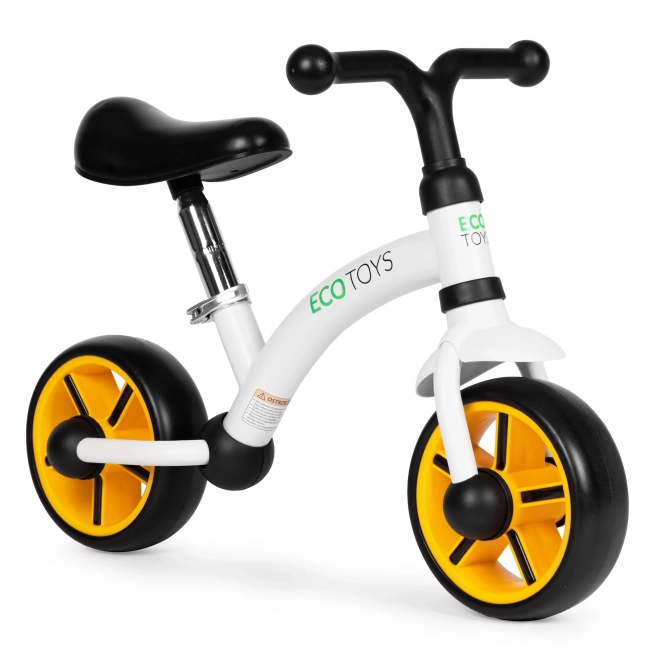 Ecotoys Balance Bike for Children - Adjustable and Durable