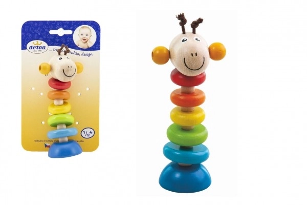 Wooden Giraffe Pull Toy