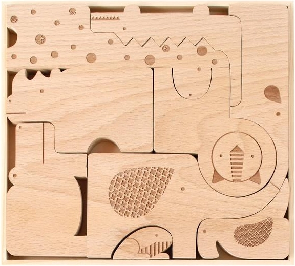 Natural FSC-certified beech wood