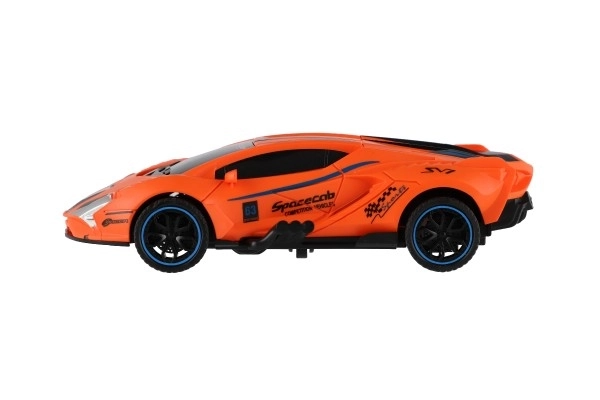 Plastic Drift Racing Car 16cm with Pull Back Action