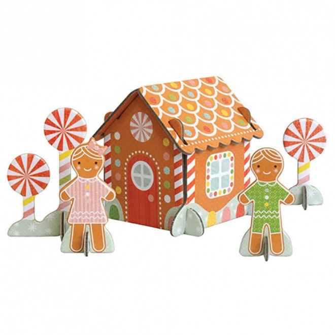 Gingerbread House 3D Puzzle by Petit Collage