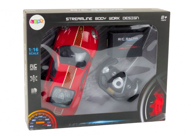 Voiture télécommandée RC 1:16 rouge