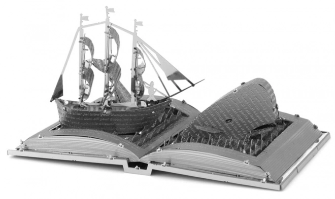 Metal Earth 3D Puzzle Book: Moby Dick