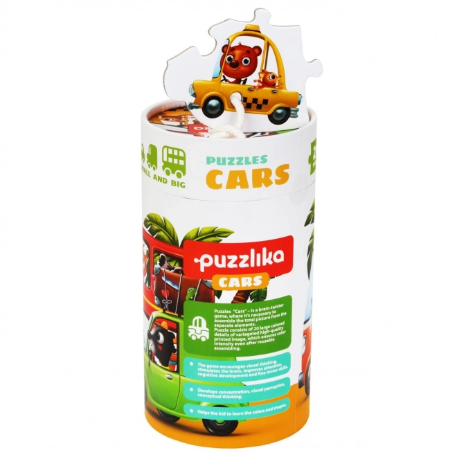 Puzzlika Cars 5-in-1 Puzzle Set