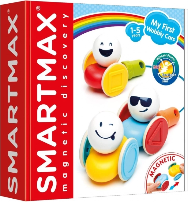 SmartMax My First Little Cars Magnetic Building Set