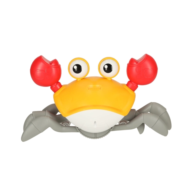 Interactive Crawling Crab Toy with Sound – Orange