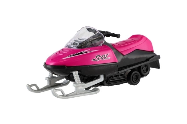 Snowmobile Toy with Pull-Back Action