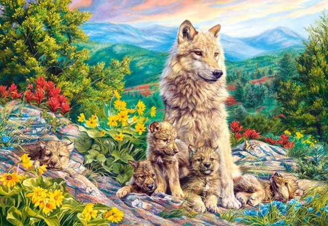 Castorland Puzzle New Wolf Generation 1000 Pieces