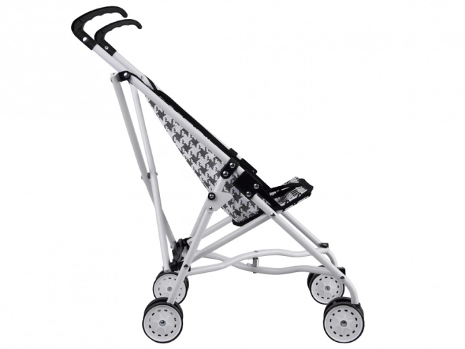 Lightweight doll stroller – white