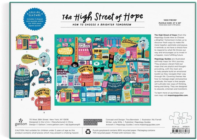 The High Street of Hope Puzzle 1000 Pieces