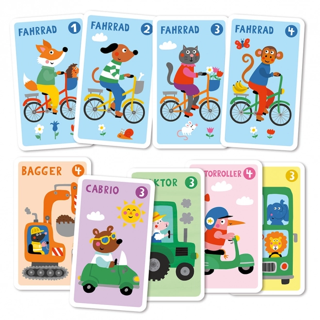 Magellan Quartet Vehicles Card Game