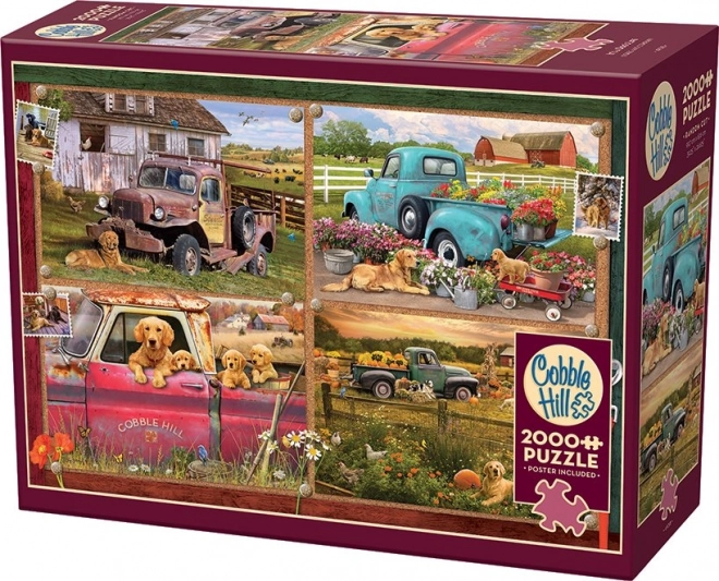 Dogs Life Puzzle 2000 Pieces