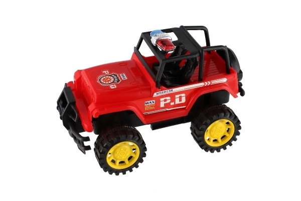 Police Off-Road Plastic Vehicle