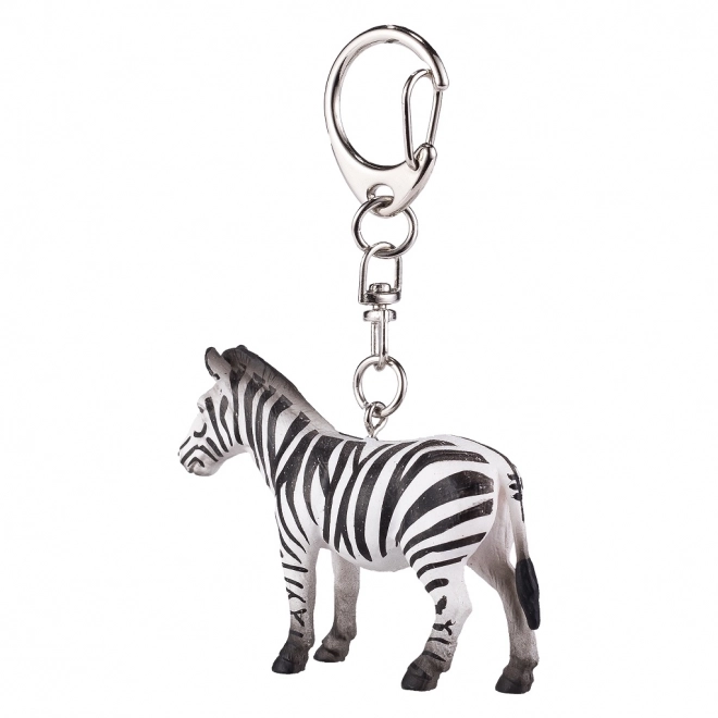 Mojo zebra keychain