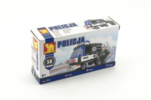 Police Car Building Set