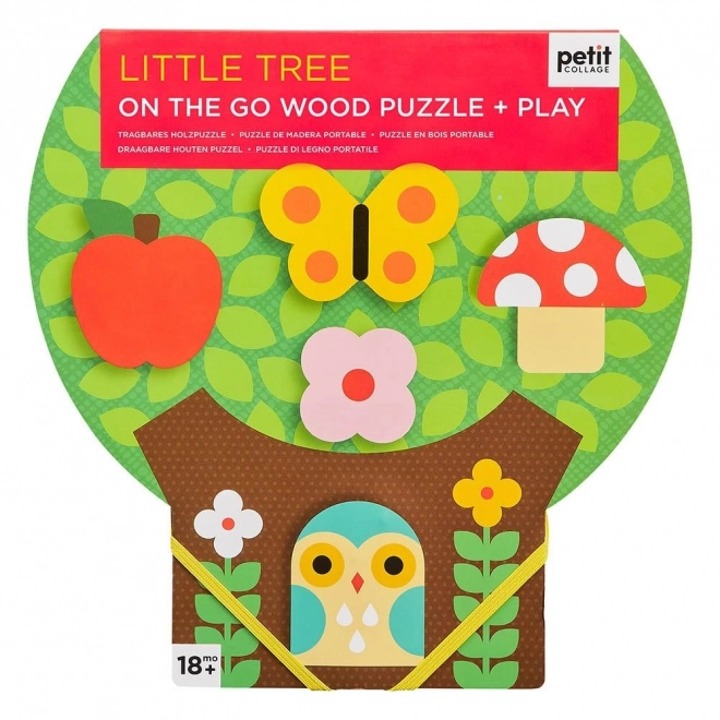 Petit Collage Little Tree Wooden Puzzle