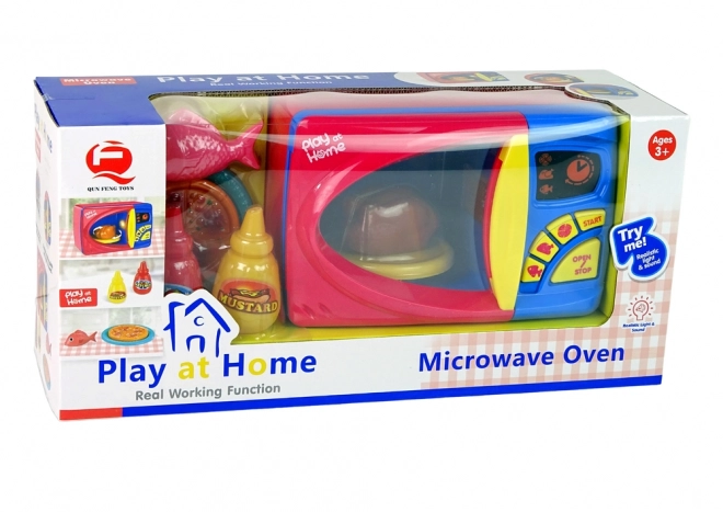 Microwave Oven Playset with Accessories