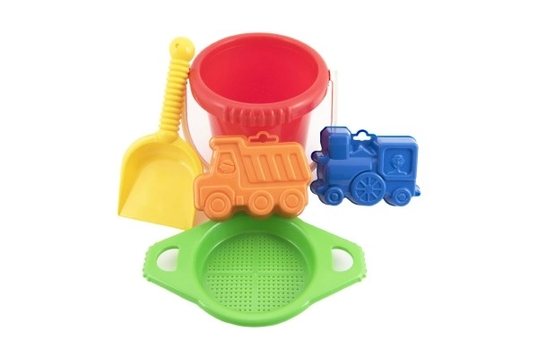 Sand Toy Set with Bucket and Molds