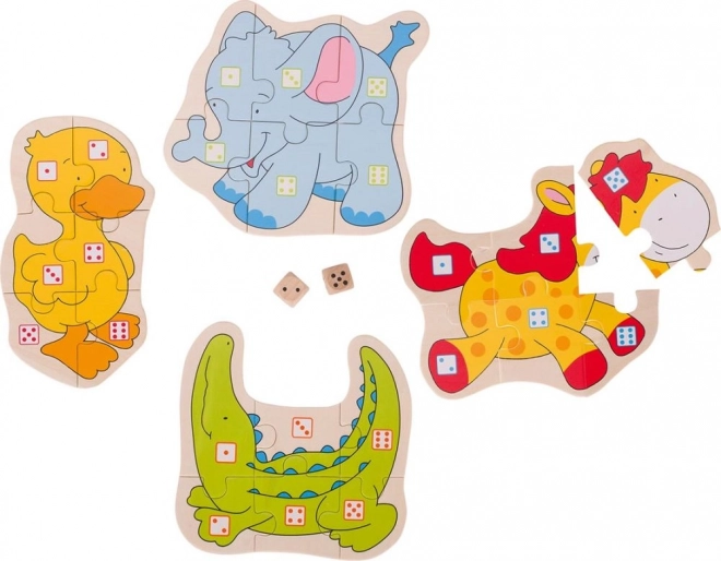 Animal Dice Puzzle Game