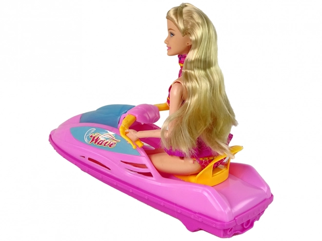 Doll and Speedboat Adventure Set