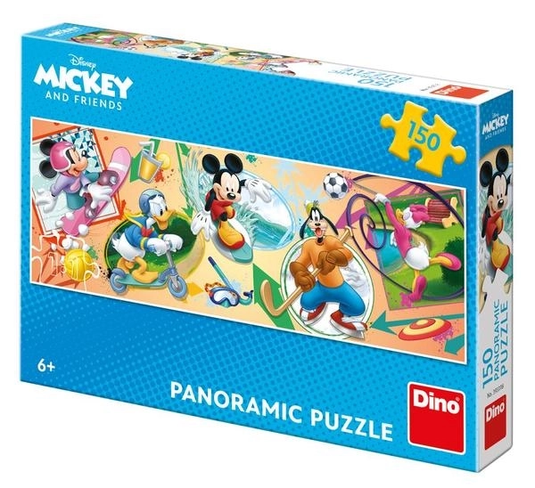 Mickey and Friends Panoramic Puzzle