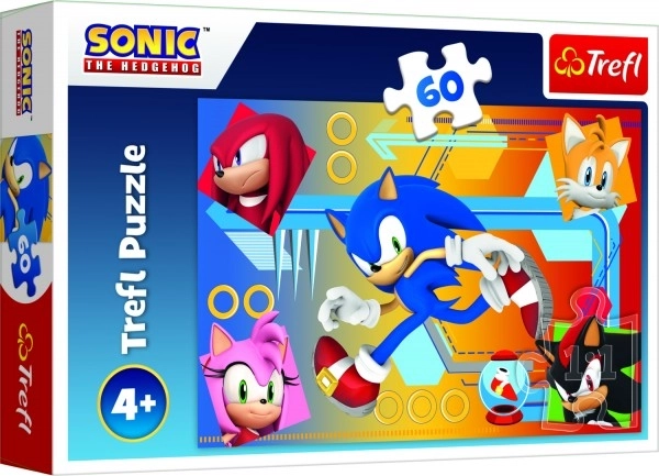 Sonic Action 60-Piece Puzzle