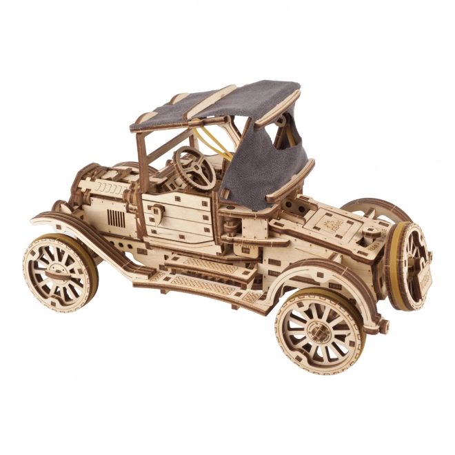 Ugears Wooden Mechanical Puzzle Vintage Car Model