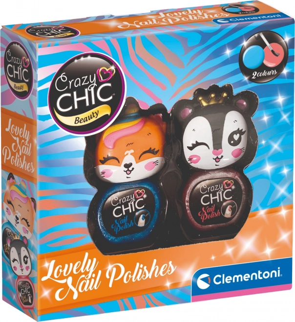 Clementoni Crazy Chic Beauty Nail Polish Set