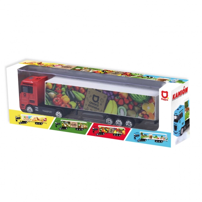 Toy Truck with Fruits and Vegetables