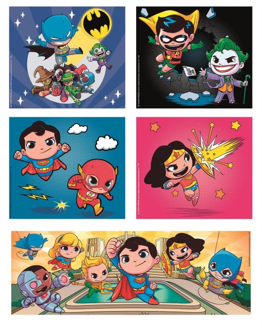 Dc Comics 10-In-1 Puzzle Set