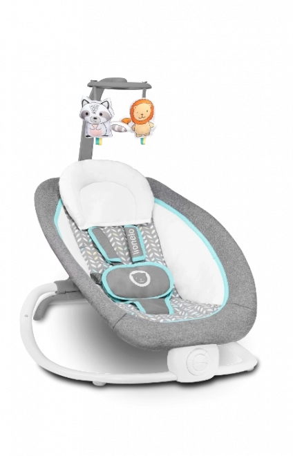 Lionelo Baby Bouncer Pascal Grey Scandi – Grey Scandi