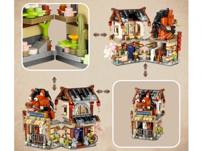 Creative Building Blocks Chinese Building Set