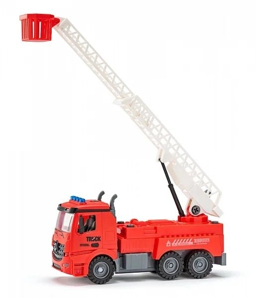 Battery Operated Fire Truck with Assembly Feature