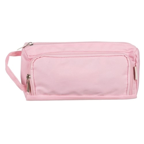 Large Pink Oxford Fabric School Pencil Case