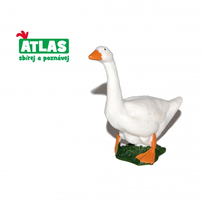 Hand-painted Goose Figurine