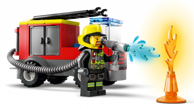 Lego City Feuerwache und Löschfahrzeug