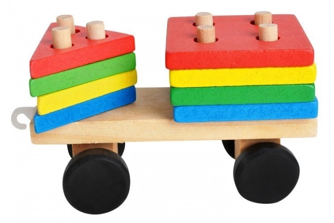 Wooden Train Puzzle and Sorter