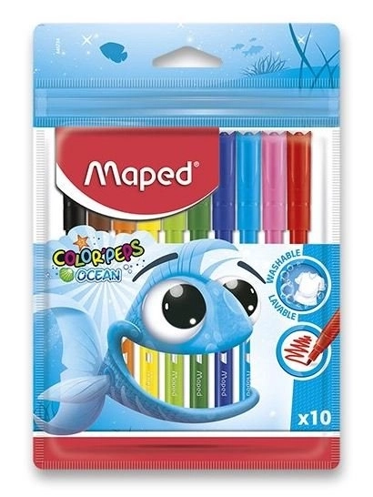 Maped Color'Peps Ocean Washable Markers Set