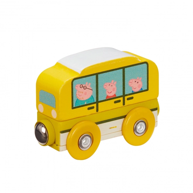 Wooden Mini Vehicle - Peppa Pig