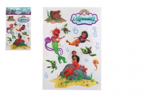 Mermaid Wall Stickers XXL 3D