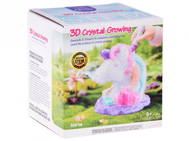 Magical Unicorn Crystal Growing Kit with Paint