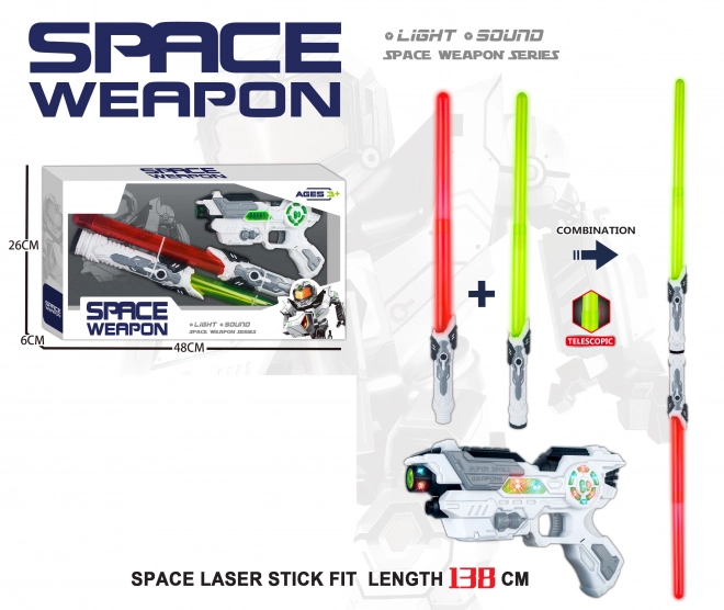 Light Saber and Blaster Set