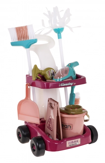 Cleaning Set with Interactive Vacuum for Kids